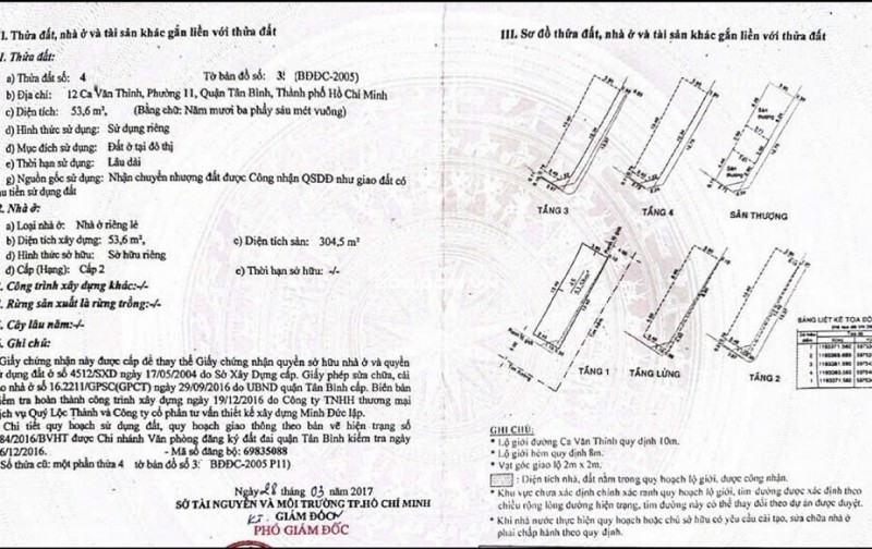 Bán Nhà GÓC 2 MẶT TIỀN ĐƯỜNG CA VĂN THỈNH  53,6 m2 – 6 TẦNG, 16,9  TỶ, P.11-TÂN BÌNH